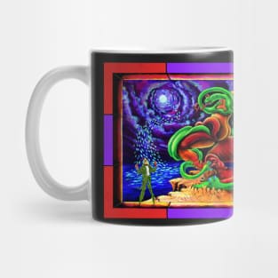 Cool Trippy Hippie Psychedelic Surreal Vipers Vincent Monaco Mug